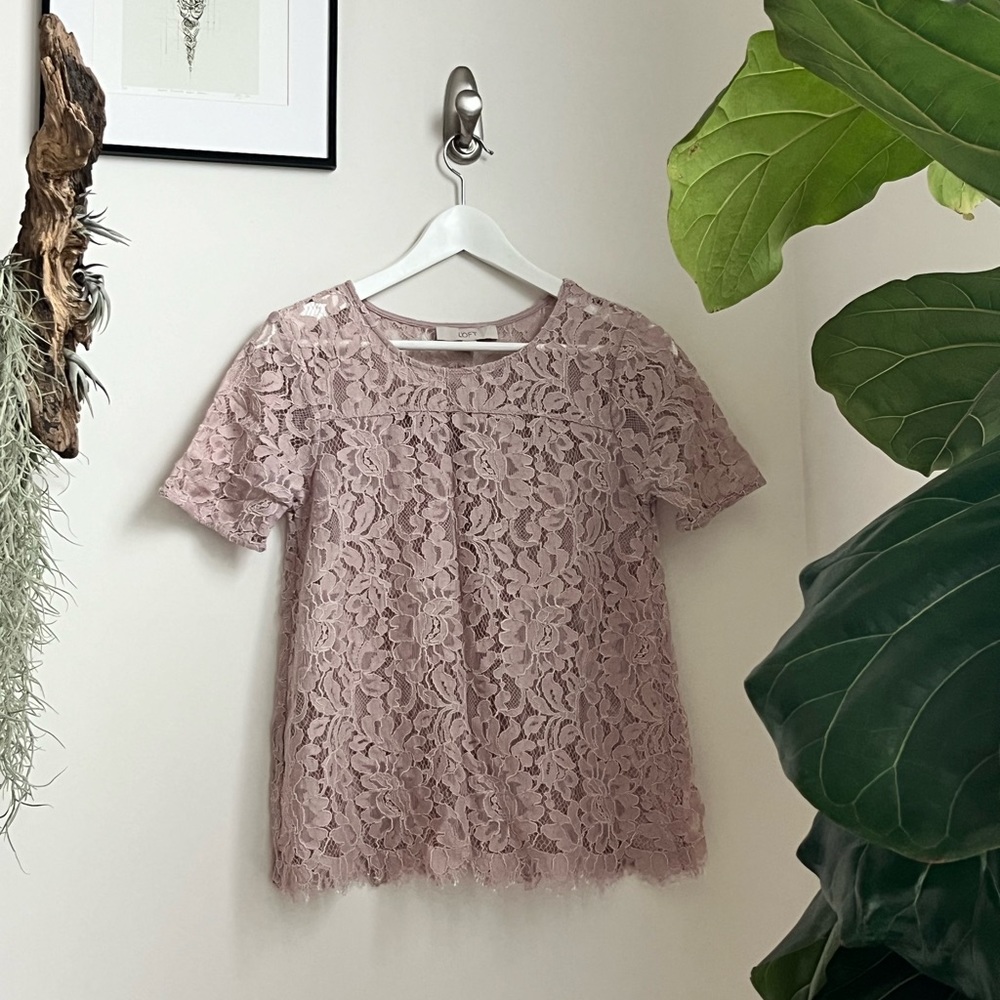 LOFT Lace Top